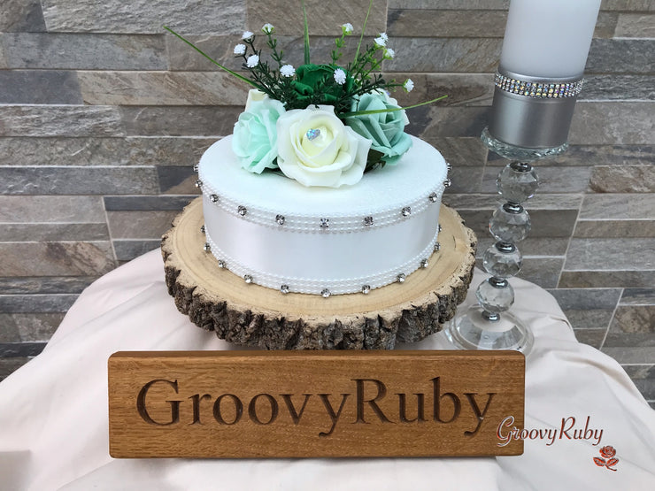 Shades of Green With Sage Ribbons