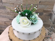 Shades of Green With Sage Ribbons