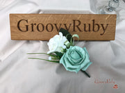 Shades of Green With Sage Ribbons