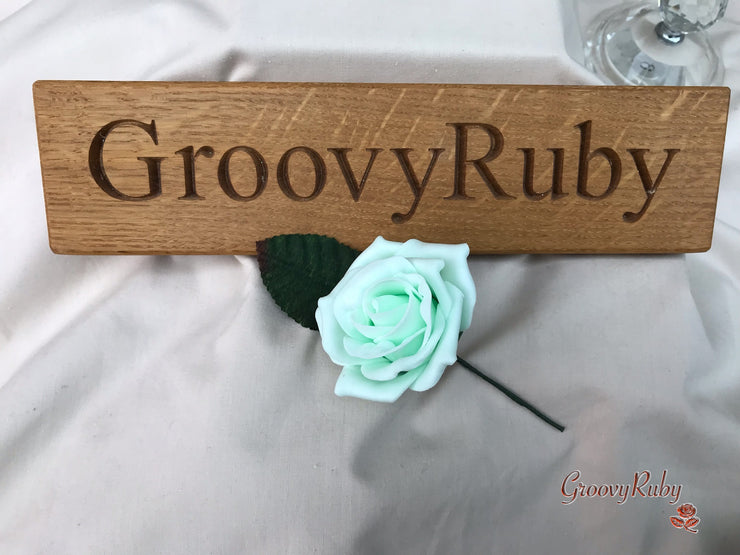 Shades of Green With Sage Ribbons