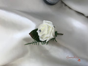 Glittered Calla Lily With Silver