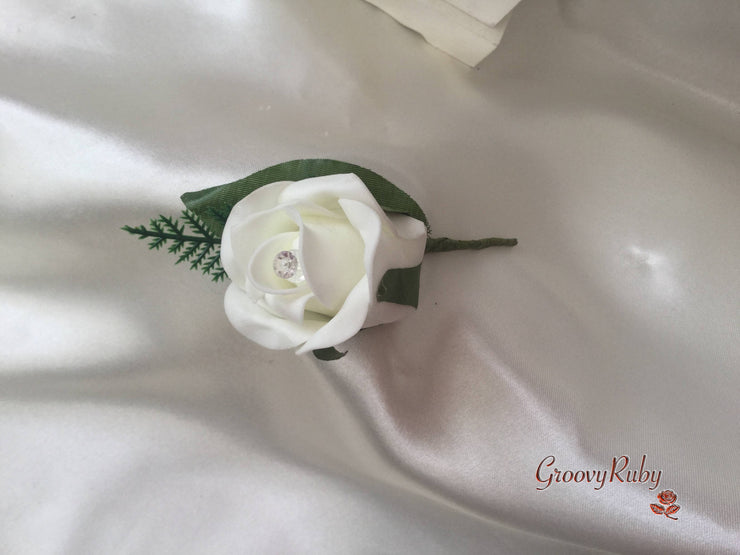 Rose, Carnation, Lily of the Valley & Foliage