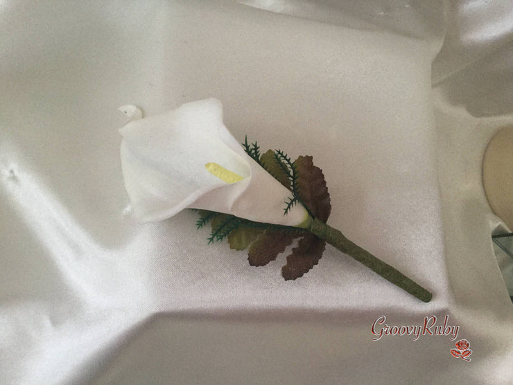 Lily of the Valley & Large Calla Lily