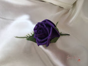 Cadbury Purple Glitter Rose With Silver Babies Breath