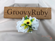 Sunflowers With Roses & Gypsophila