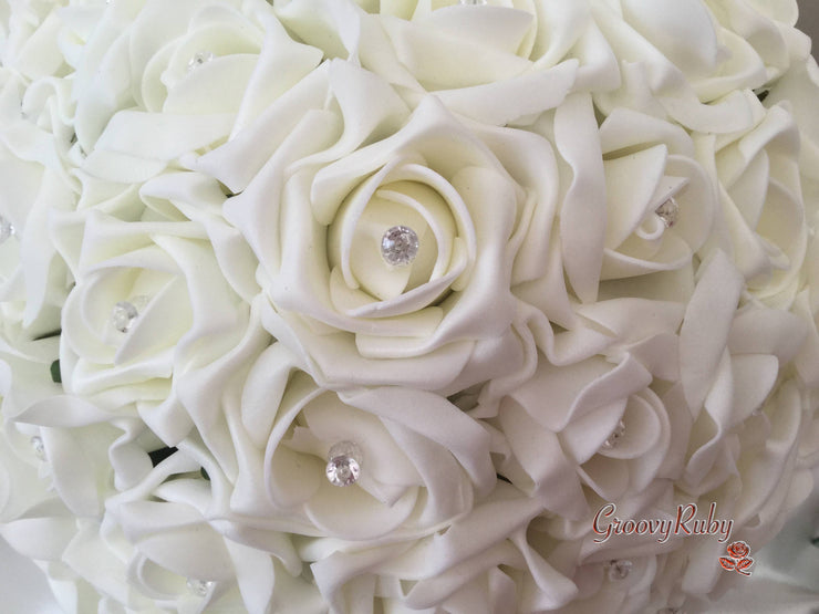 Ivory Rose Crystal