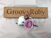 Dusky Pink With Gypsophila